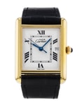 Pre-Owned Cartier Tank Vermeill Watch
